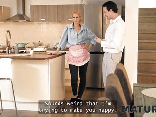 MATURE4K. My hot step relative got me the special gift. Hot sex with Lynna Nilsson