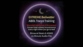 Extreme Bedwetter - Diaper Training ASMR Audio