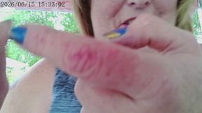 angyourdirtycanadian with Trying Not To Get Caught: My Biting Video!