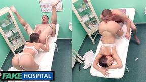 Naughty Nurse's Rimjob Reward