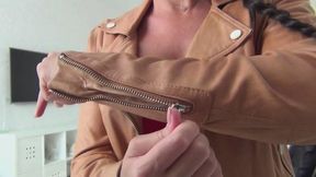 I button up and lose track of my favorite red leather jacket d