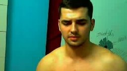 European Model Angelo Plays with His Ass