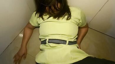 Pinay teacher gushing in ripped leggings missionary