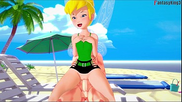 Tinkerbell bikini sex on the beach - FULL - Thanks