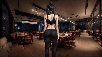 Asian Shaking Ass At Restaurant PerfectHentaiJoiAnimeted