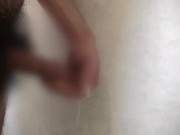 オナニー中大量のおしっこを噴き出してしまう変態日本人の勃起チンポ【#34】