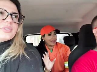 A Rio de Janeiro native working as a garbage collector in São Paulo! This babe didn't think twice about becoming a porn actress! This babe hitched a ride to the studio and started touching her snatch and getting anything juicy with cum previous to even ar