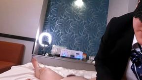 Busty masseuse rides and sucks lucky guy to multiple orgasms