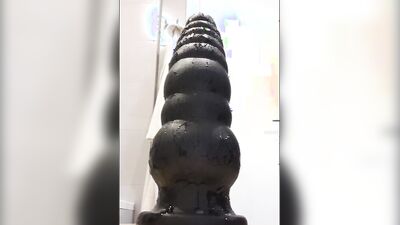 Session 104. Complete anal session 104 till the last new 95mm egg shaped toy. 20231111