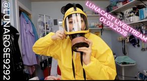 2.5 hour LIVE Nurse strap on pegs you but doesn’t like your sas and gags you!, POV dental extractions turns into me riding you, Gas Mask Hazmat play..