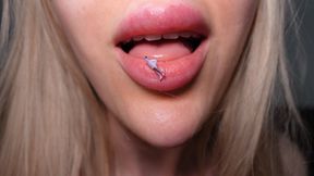 GIANTESS VORE - I SWALLOW YOU TO PARTY IN MY ASSHOLE - 4K MOV
