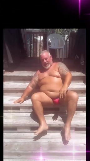 Grandpa Being Silly and Funny Before Getting Fully Nude