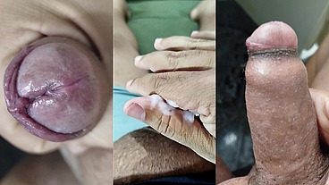 Melhores momentos das gozadas e punhetas com meu pequeno pau com fimose e a masturbada da minha namorada novinha que goza gostoso na sua deliciosa bucetinha e peitos - (PARTE 2)
