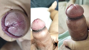 Melhores momentos das gozadas e punhetas com meu pequeno pau com fimose e a masturbada da minha namorada novinha que goza gostoso na sua deliciosa bucetinha e peitos - (PARTE 2)