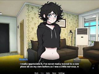 My Femboy Roomate [ HOMOSEXUAL Comics Game ] Ep.1 Caught my CUTE ROOMIE masturbating with a SEX TOY !