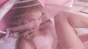 ”Little April showing her stunning body”