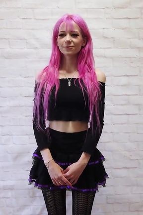 Nude Video Casting with Beautiful Cosplay Girl Lilly