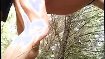 Daddy Bear Has Raw Outdoor Anal with Younger Guy