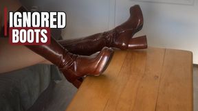(Ignore POV) Ignored While You Stare — My Boots Don't Care About You