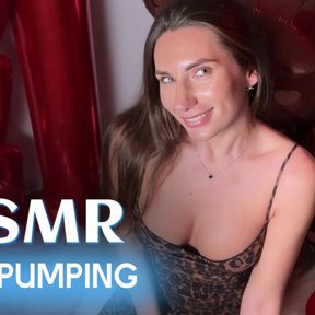 ASMR. Passionate brunette Fast and Aggressive Mic Pumping Your Cock and Make You CUM. Cleo Patrice