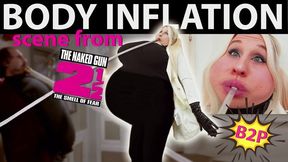 Body Inflation Bloated Belly Breast Expansion Popping 4k MP4 2160p UltraHD