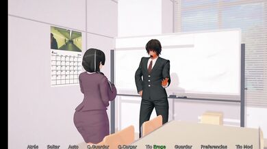 Catalina's big tits payback cum in face hentai game