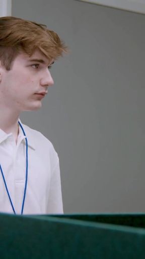 Key moment from &quot;Gay Porn Parody - Severance - Sexerance Part 2 - Cute Twink Takes First Dick (Free Full SFW)&quot;