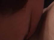 Brittani loves getting her pussy eaten by husband