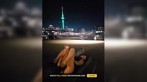 Taiwan Student Nude in Auckland City Showing off Body