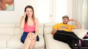 Kylie Quinn�s Gag-Worthy Suck Launches Her Career In Horny Initiation!