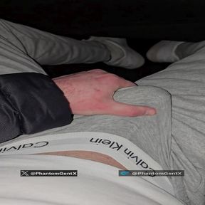 German Stepdaddy After Gym Workout Horny in Grey Ck Jerks to Massive Cumshot - Phantomgentx