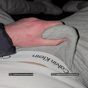 German Stepdaddy After Gym Workout Horny in Grey Ck Jerks to Massive Cumshot - Phantomgentx