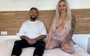 Blonde Teen Fucked by Stepbrother!!