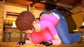 Lovestruck Beauty Seduces Lustful Stranger into Fiery Thigh-Riding Encounter