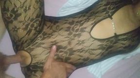 Hot sex with slut cumming on her