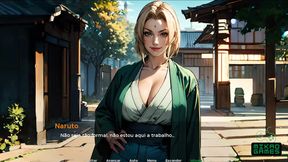 Tsunade's Naughty Play with Naruto's Clones