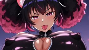 Pussygirl Wants Love and Sex. Hentai Anime Cartoon. Ai Animation