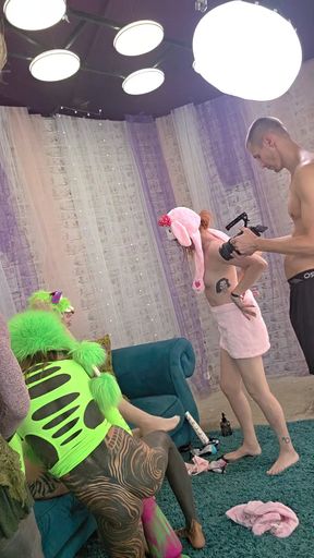 Anuskatz - Behind The Scenes with Lily lu and other Pornstars