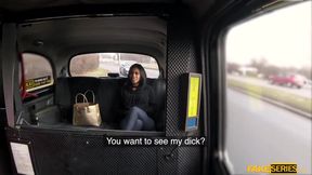 Latina Gives An Expert Blowjob In The Taxi - Canela Skin