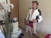Irish Scottish Bagpipe Exotic Naked & Hard Dancer!