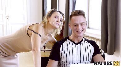 MATURE4K. Porn actress better makes it when it comes to work payment