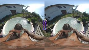 orgasm in the jacuzzi