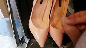 Cum on new sexy high heels my girl  NO AUDIO