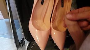 Cum on new sexy high heels my girl  NO AUDIO