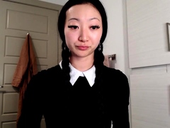 Pretty Japanese teen solo masturbation Uncensored