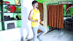 Yoga Teachers wants to play some naughty game with his Sexy Girl ( Hindi Audio )