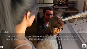 The Stepmother Is Dancing Playfully with the Neighbor