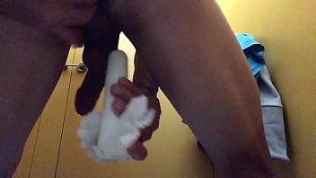 First time dildo at work