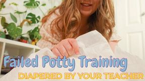 POV: Failed Potty Training - Your Teacher Diapers You (Gender Neutral)