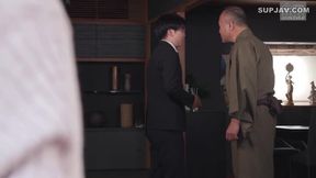 Cute Bride's White Body Punished By Her Father In Law...Rei Misumi